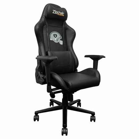 DREAMSEAT Xpression Pro Gaming Chair with Las Vegas Raiders Helmet Logo XZXPPRO032-PSNFL21022A